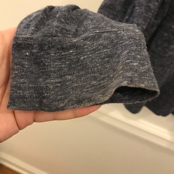 James Perse Boatneck Pocket Shirt 2 navy blue - Picture 6 of 9